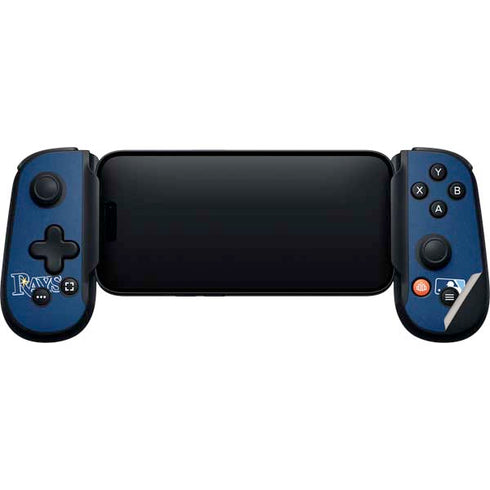 MLB Tampa Bay Rays - Solid Distressed Backbone One for iPhone Game Controller Skin